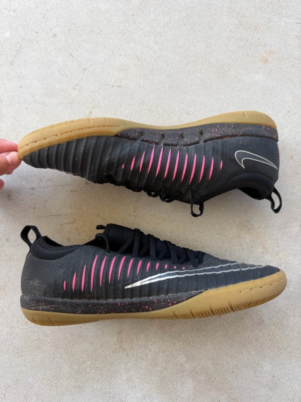 Nike Mercurialx Finale 2 Indoor Soccer Shoes Men’s Size 6.5 - Picture 5 of 11